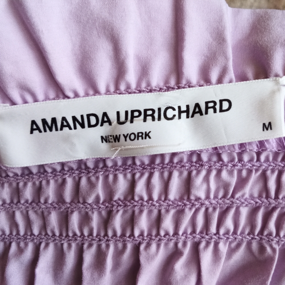Amanda Uprichard Fillmore Dress in Lavender - Picture 11 of 11